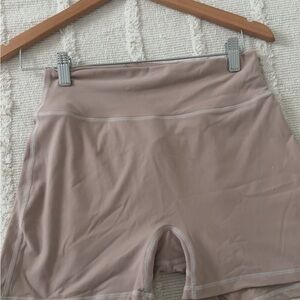 BuffBunny Cream/ Nude color shorts